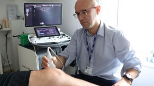 knee ultrasound scan in Eastleigh near Southampton