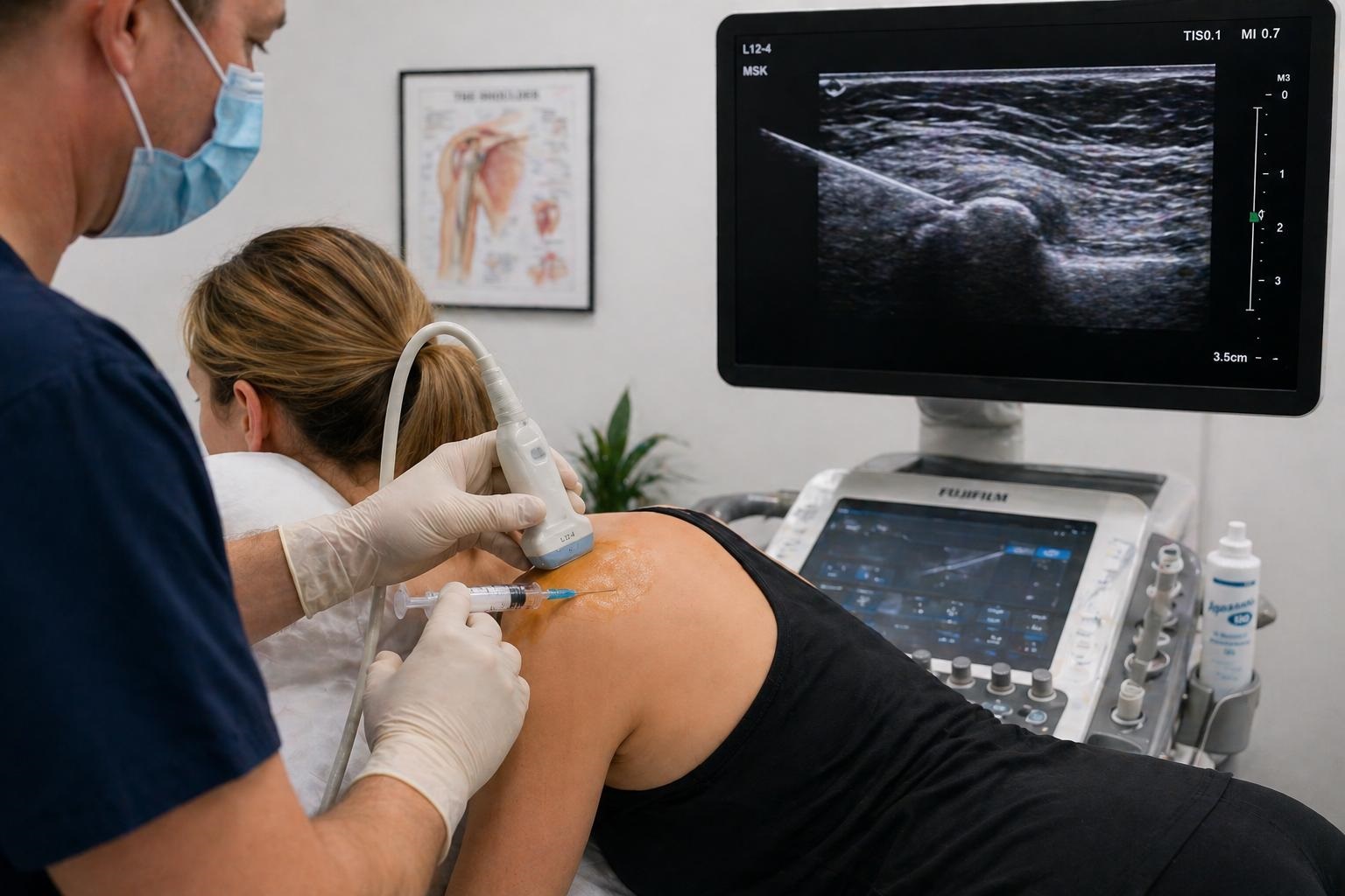ultrasound guided injections Eastleigh, near Southampton Hampshire